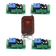 Interruptor de controle remoto sem fio, dc 12v 10a 1ch interruptor inteligente de 315/433 mhz frete grátis sku: 5196
