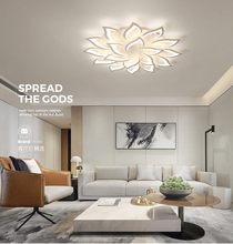 Living room lamp Simple modern led ceiling lamp atmosphere home high-end creative personality warm big master bedroom lighting 2024 - buy cheap