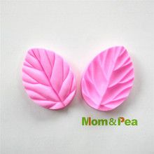 Mom & Pea-Molde de silicona de grado alimenticio, En forma de hoja de silicona para prensar pasteles, Fondant, 3D, 0498 envío gratis 2024 - compra barato