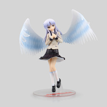 Бесплатная доставка 9 "AngelBeats Angel Beats аниме Tenshi Татибана Kanade школьная форма Ver. ПВХ фигурку Коллекция Модель игрушки 2024 - купить недорого