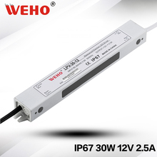 (LPV-30-12) 30W 85-264vac input waterproof electronic led driver 12V DC 2.5A led power supply 12v 30w 2024 - buy cheap