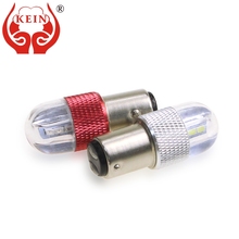 KEIN 2PCS strobe flash light bay15d led 1157 p21/5w 3030 6smd Nonpolarity 1157 led car auto brake tail stop lamp 12V vehicle red 2024 - buy cheap