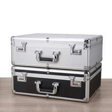 500*370*180mm Portable Aluminum Alloy Toolbox Document Insurance Household Storage Box with Passwords Suitcase File Boxes 2024 - buy cheap