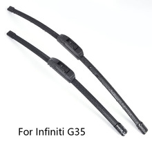 Car Windshield Wiper Blades for G35 form 2003 2004 2005 2006 2007 2008 Car Windscreen wiper Rubber 2024 - buy cheap