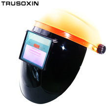 Solar Auto Darkening MMA ARC Electric Welding Mask/Helmets/Welder Cap/Eyes Glasses for Welding Machine Plasma Cutter 2024 - buy cheap