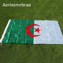 aerlxemrbrae flag  90*150cm  The Algeria Flag Polyester Flag 5*3 FT  High Quality 2024 - buy cheap