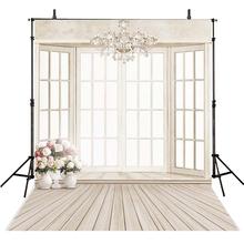 Chandelier Door Windows Living Room background polyester or Vinyl cloth High quality Computer print wedding  backdrop 2024 - buy cheap