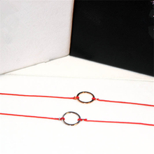 Simple Circle Bracelets For Women New Fashion Brand Lucky Red String Charm Bracelet Female Gift NWLS193 2024 - buy cheap