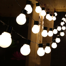 Guirnalda de luces Led con forma de globo para jardín, guirnalda de luces de hadas para vacaciones, Navidad, fiestas, bodas, Navidad, árbol decorativo 2024 - compra barato