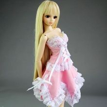 Wamami-vestido de encaje Rosa 105 SD DZ AOD BJD Dollfie, #1/3 2024 - compra barato