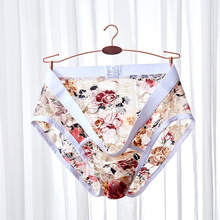 Sexy Men Briefs Shorts Gay Underwear Lace Transparent Panties Man Floral Breathable Low Waist Pouch Underpants Cueca ropa M-XXL 2024 - buy cheap