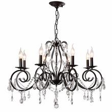 Crystal Chandelier for Dining Room Black Chandelier for Children's Room Decorative Light Fixtures LED Chandeliers Room Lighting 2024 - buy cheap