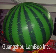 2 Meters Inflatable Helium Balloon Watermelon Shape for your adverstisement 2024 - buy cheap