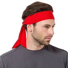 Safety Cycling Yoga Sport Sweat Headband Men Sweatband For Men Women Yoga Hair Bands Head Sweat Bands Sports 2024 - buy cheap