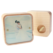 Sinzyo-marco de fotos de madera hecho a mano, caja de música Romeo y Julieta, regalo de cumpleaños para Navidad/cumpleaños/Cajas de Regalo del Día de San Valentín 2024 - compra barato
