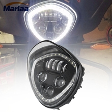 Marlaa-Conjunto de faros de motocicleta, Kit de faro LED de motocicleta Victory, luces LED de moto 2024 - compra barato