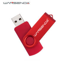 Wansenda Swivel USB Flash Drive colourful Pen drive 256GB Cle USB 2.0 Memory Stick 128GB 64GB 32GB 16GB 8GB Creative pendrive 2024 - buy cheap