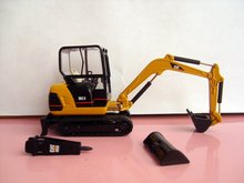 N-55085 1:32  CAT 302.5 Mini-Hydraulic Excavator with Work Tools 2024 - buy cheap
