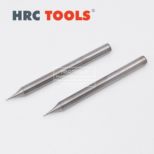 1pcs 0.3mm 0.4mm 0.5mm-0.9mm HRC55 CNC Micro Grain Carbide Flat and Ball Endmill 2-Flute Router Bit End Mills 2024 - buy cheap