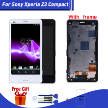 For SONY Xperia Z3 Compact LCD Display+Touch Screen For Sony D5803 D5833 Xperia Z3 mini lcd Display Touch Screen Replacment 2024 - buy cheap