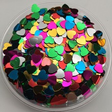 New Hot 20g 4mm Heart Shape PVC loose Sequins Glitter Paillettes for Nail Art manicure/sewing/wedding decoration confetti 2024 - buy cheap
