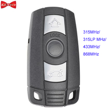 KEYECU Smart Remote Key 3 Button 315MHz/ 433MHz/ 868MHz/ 315LP PCF7953 for BMW CAS3 3+ 1 3 5 7 Series X5 X6 Z4 (KYDZ) 2024 - buy cheap