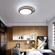 Современная простая креативная Светодиодная лампа Светодиодный потолочный светильник для гостиной люстра для спальни балкон алюминиевая потолочная лампа домашнее освещение 2024 - купить недорого