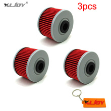 Filtro de óleo 3x para honda, cbr300r cb300f cbr250r crf250l xr650l kawasaki ksr110 klx140l klx110l klx125 klx250s kl250 klx300r 300 2024 - compre barato