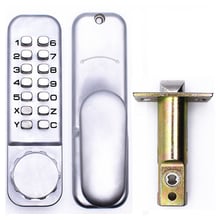 Mechanical Digital Door Lock Combination Code Security Keyless Waterproof No Power Zinc Alloy Silver Against Theft Home Hardware 2024 - buy cheap
