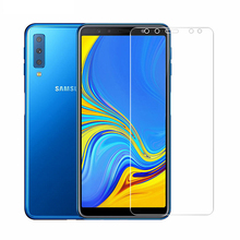 Smartphones 9 H de Vidro Temperado para a Samsung A7 2018 UM 7 2018 SM-A750F A750F A750 Tela Película Protetora de VIDRO tampa do protetor 2024 - compre barato