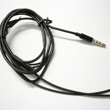 10 Uds. De cables de Audio para auriculares, Conector de 3,5mm, reparación del controlador, Cable de núcleo de cobre con micrófono 2024 - compra barato