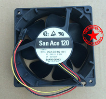 Вентилятор для охлаждения сервера SANYO DENKI 9G1224G101 DC 24V 0.50A 120x120x38 мм 2024 - купить недорого