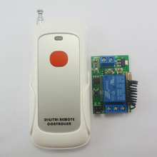 Interruptor de encendido/apagado con Control remoto inalámbrico, relé de 1 canal, temporizador de tiempo de retardo, CC de 12v 2024 - compra barato