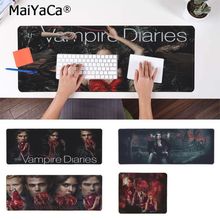 Maiyaca novo design delena o vampiro diários escritório ratos gamer macio mouse pad frete grátis grande mouse pad teclados tapete 2024 - compre barato