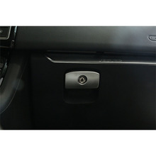 Caja de almacenamiento Interior para coche, pegatinas embellecedoras con cubierta de perilla, XE para Jaguar XF f-pace F pace X761 2016-2018 ABS, cromo 2024 - compra barato