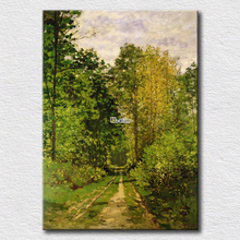 Hot sell pictures Claude Monet forest oil painting for living room decoration wall pictures arts cheap and high quality 2024 - buy cheap