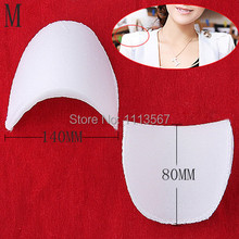 50 set  M Size White Sewing in Shoulder Soft Padding Foam For Blazer/Dress  JD2 2024 - buy cheap