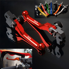 FREAXLL Dirt Bike Motorcycle Pivot Brake Clutch Levers Handle Grips CNC for 500EXC 500 EXC 500-EXC 2012 2013 2014 2015 2016 2024 - buy cheap