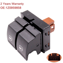 Botón de interruptor de ventanilla eléctrica 1Z095985, 8 botones para Skoda Yeti Fabia MK2 Octavia 2 Roomster 2024 - compra barato