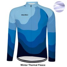 alienskin Winter Cycling Jersey Long sleeve 2021 Thermal Fleece Bike Jacket Clothing Maillot Roupa Ciclismo Invierno Hombre 6565 2024 - buy cheap