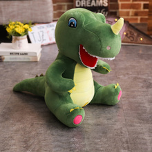 Tamanho grande brinquedo de pelúcia dinossauro dos desenhos animados boneca de dinossauro de pelúcia simulação animal travesseiro unicórnio brinquedos de pelúcia para crianças presente de aniversário 2024 - compre barato