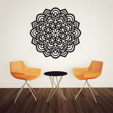 2016 New Design Wall Decal Vinyl Sticker Namaste Om Mandala Ornament Moroccan Pattern Yoga Mural adesivo de parede D157 2024 - buy cheap