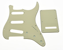 KAISH Aged White ST STtSSS Pickguard  With back set 2024 - buy cheap