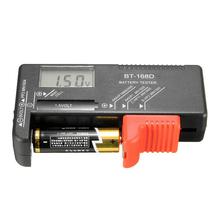 Ferramenta de diagnóstico de bateria com display lcd, verificador de voltagem de bateria digital, teste de célula de botão aa/aaa/c/d/9v/1.5v 2024 - compre barato