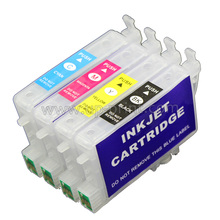T0441 T0442 T0443 T0444 refillable ink cartridge for Epson C64 C66 C84 C86 CX3600 CX4600 CX6400 CX6600 printer with ARC chip 2024 - buy cheap