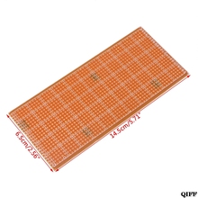 Navio da gota Por Atacado & 5 Pcs 6.5x14.5cm PCB Stripboard Veroboard Sem Cortes APR28 Platine Placa de Circuito Único Lado 2024 - compre barato