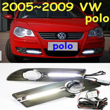 POLO-Luz LED antiniebla, touareg,tiguan,passat,POLO, 2005 ~ 2009/2011 ~ 2013, envío gratis 2024 - compra barato