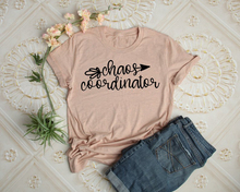 Chaos Coordinator Graphic Grunge T-Shirt Funny Letter Vintage Mom Gift Slogan Tee Casual Cotton Chaos aesthetic trendy t shirts 2024 - buy cheap