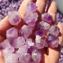 Natural Amethyst Skeletal Quartz Point Crystal Cluster Healing Specimen natural small stones 100g 2024 - buy cheap