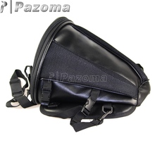 Bolsa de almacenamiento de asiento trasero para motocicleta, accesorio de moto con bolsa negra, paquete Retro, bolsa de sillín 2024 - compra barato